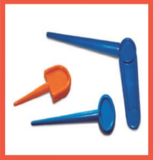 Blue Polished PVC Male Meatal Dilator, For Hospital Use, Packaging Type : Pack