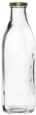 1000 ML 1 LB Milk Glass Bottle