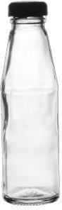 200 ML TK Lug Cap Glass Bottle