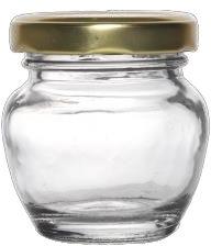 Transparent 41 ML Matki Glass Jar, For Dry Fruits Storage, Cap Type : 43 MM Lug Cap