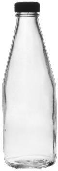 Round 500 MLTK Lug Cap Glass Bottle, Color : Transparent