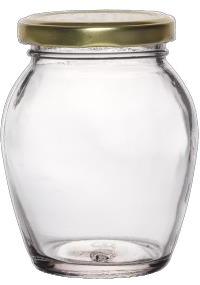 White 600 ML Matki Glass Jar, For Dry Fruits Storage, Cap Type : 53 MM Lug Cap