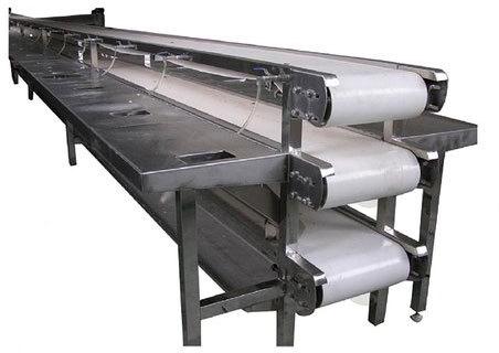 Black Steel Heavy Duty Conveyor Belt