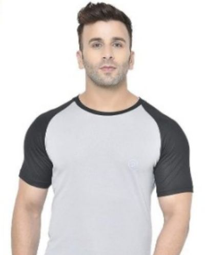 Cotton Mens Plain Raglan T-Shirt, Size : XXL, XL