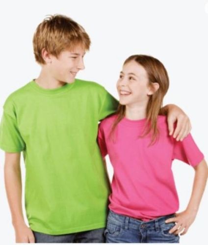 Round Plain Kids T-Shirt