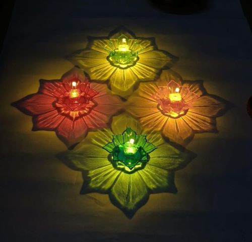 3D Reflection Water Sensor Diya For Decorative