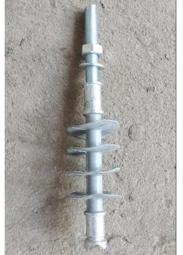 Grey Round Polymer Pin Insulator, For Industrial Use, Certification : ISI Certified