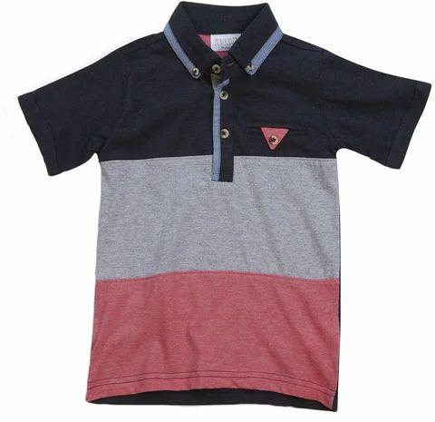 Cotton Kids Polo T-shirt, Feature : Anti-shrink, Anti-wrinkle, Comfortable, Easily Washable, Eco-friendly