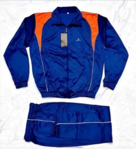 Plain Kids Polyester TrackSuit, Feature : Blue