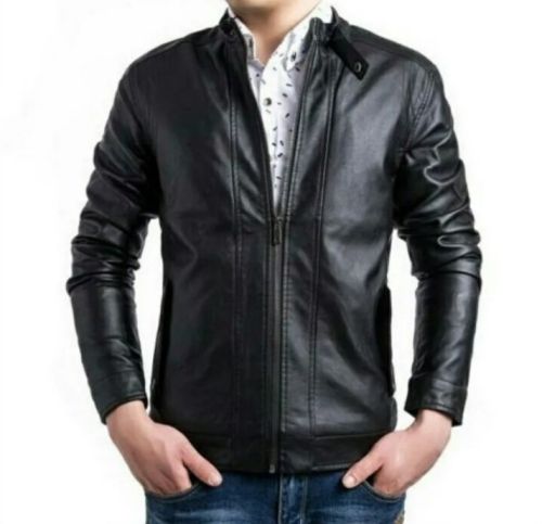 Plain Men Leather Jackets, Feature : Eco-friendly, Waterproof