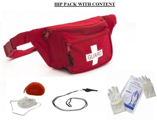 LIFEGUARD HIP PACK, Emitting Color : Red for Swimming Pool