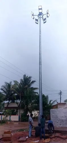 Iron High Mast Pole, Size : 12 Meter