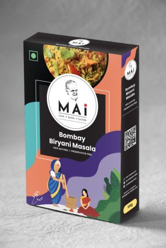 Mai Foods Organic Biryani Masala, Certification : FSSAI Certified
