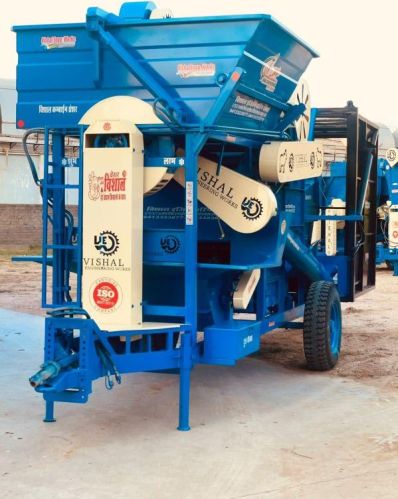 Blue Multicrop Threshers, For Agriculture Use, Threshing Capacity : 0-500kg/HR, 2000-2500kg/HR