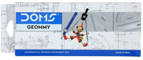 Printed Coated Metal Geometry Boxes, For Student Use