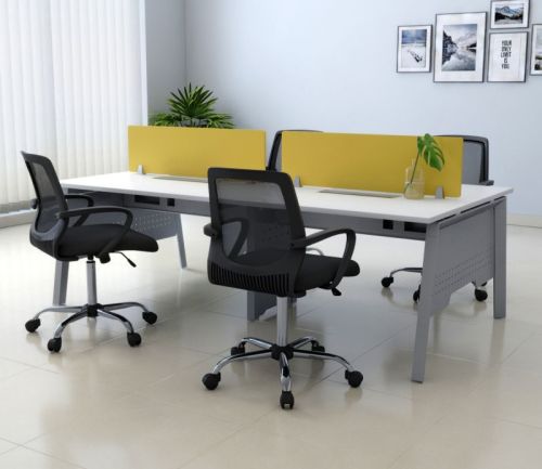 Rectangular Polished Wood Modular Office Workstation, Feature : Attractive Designs, Corrosion Proof, Folable