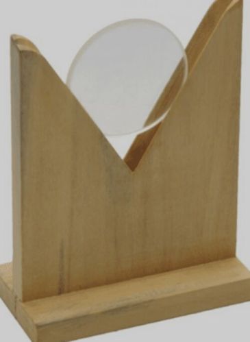 Wooden Lens Holder, Packaging Type : Plastic Pouch