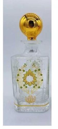 Glass DECA Crystal Perfume Bottle