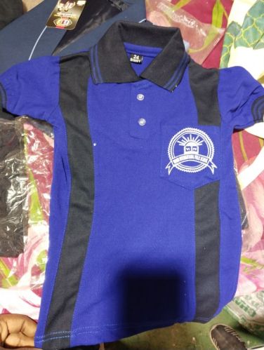 Short T-shirts School, Sleeve Type : Half Sleeves