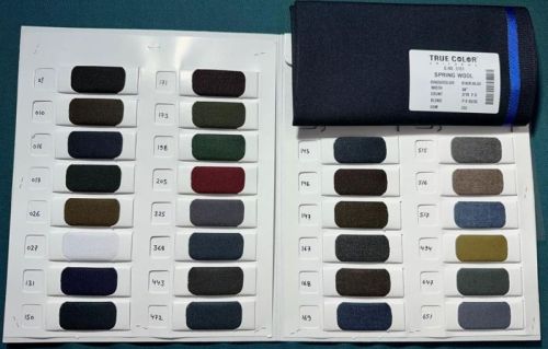 True Color Matty Fabric, For Garments, Blazer, Jacket Coat Making