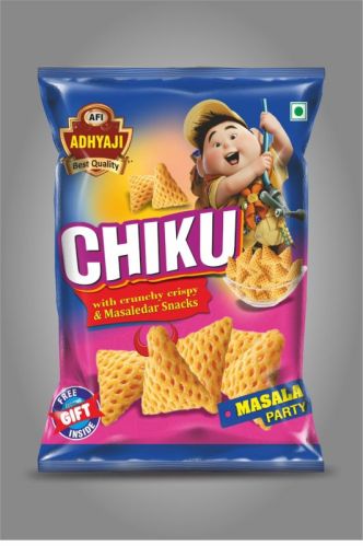 Adhyaji Chiku Fryums, Packaging Type : Pauch