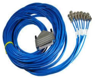 Round 220V Custom Cable Assemblies, Color : Blue