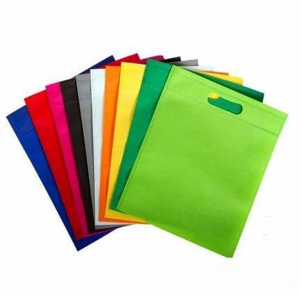 Plain D-cut Non Woven Bags, For Shopping, Goods Packaging, Feature : Recyclable, Eco Friendly, Easy To Carry