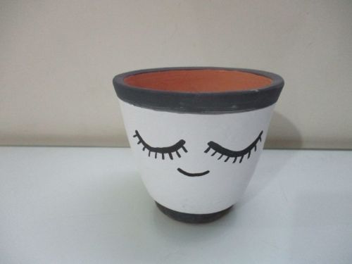 DDO Teracotta Hand Made Planter, Size : 15*15*13