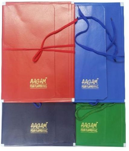 Four Flapper PVC File, For Carry Documents, Office, Size : F/s