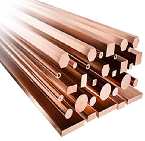 Polished Zirconium Copper Rods, Shape : Round