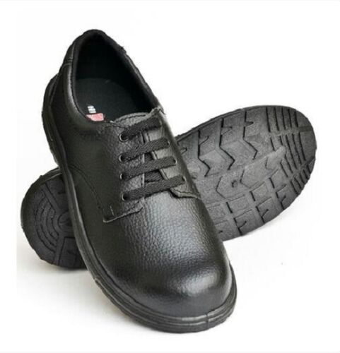PVC Safety Shoes, Color : Black