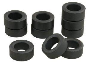 Coil MnZn Ring Torriods Ferrite Cores, For Industrial Transformer, Surface Treatment : Coated