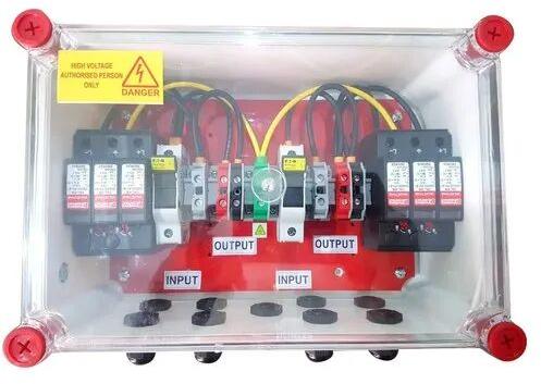 1000 V Solar DC Distribution Box, For Factories, Home, Industries, Mills, Power House, Feature : Fire Resistant