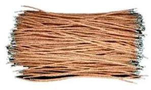 Golden Tinsel Copper Wire, Conductor Type : Solid