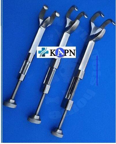 SS Bone Holding Clamp, Size : 160mm, 180mm, 200mm (Length)