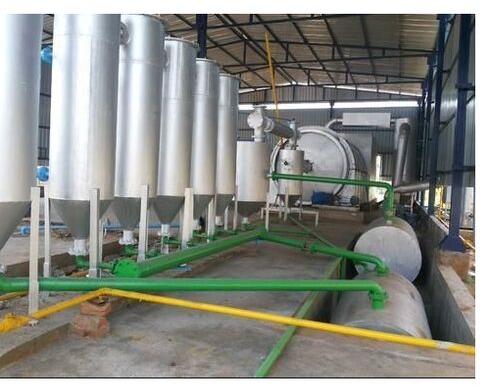 Semi-Automatic Pyrolysis Plant