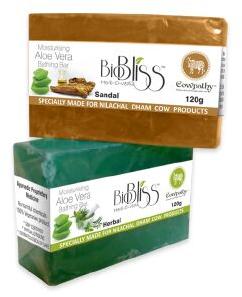 Herbal Aloe Vera Soap, Shape : Rectangle, Form : Solid