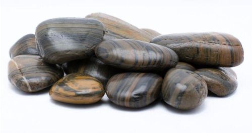 Striped Polished Pebbles