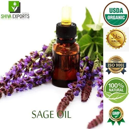 Sage Oil, Color : Pale Yellow