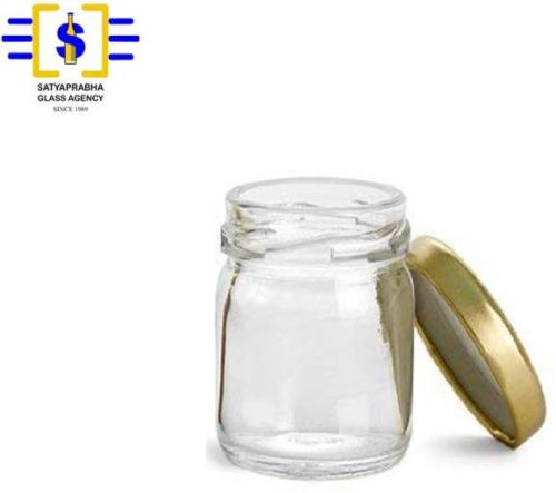 Plain 60 ML LUG JAR, Shape : ROUND