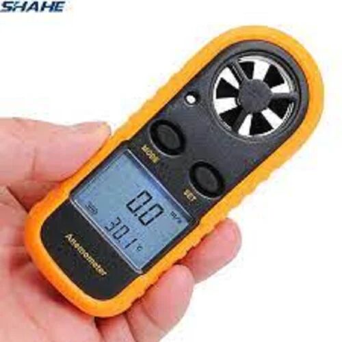Plastic Digital Thermo Anemometer, Color : Black, White, Yellow Etc