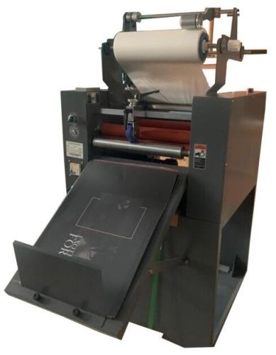 Chrome Finish Auto-Cut Roll To Roll Laminator 14