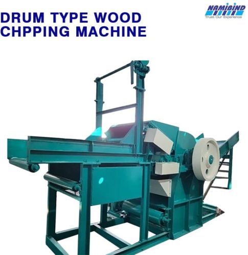 Namibind Drum Type Wood Chipping Machine, For Industrial Use