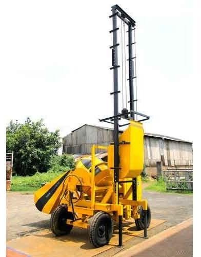 Semi Automatic Concrete Mixer Lift