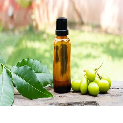 Greenish Yellow Neem Seed Oil, Packaging Type : Container