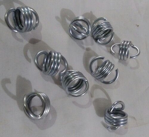 Zinc Plated Steel Oil Brake Springs, Color : White