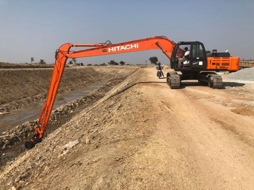 Excavator Long Boom, Color : Orange