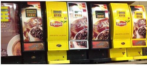 Lipton Tea Vending Machines