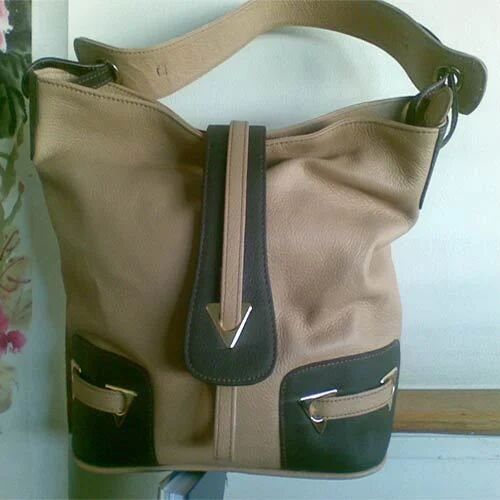 Brown Black Shoulder Bag