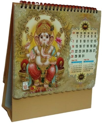Table Calendar Ganesha Print